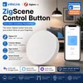 ZigScene Control Button - Wireless Zigbee smart button with voice control via Alexa, Google & Alice