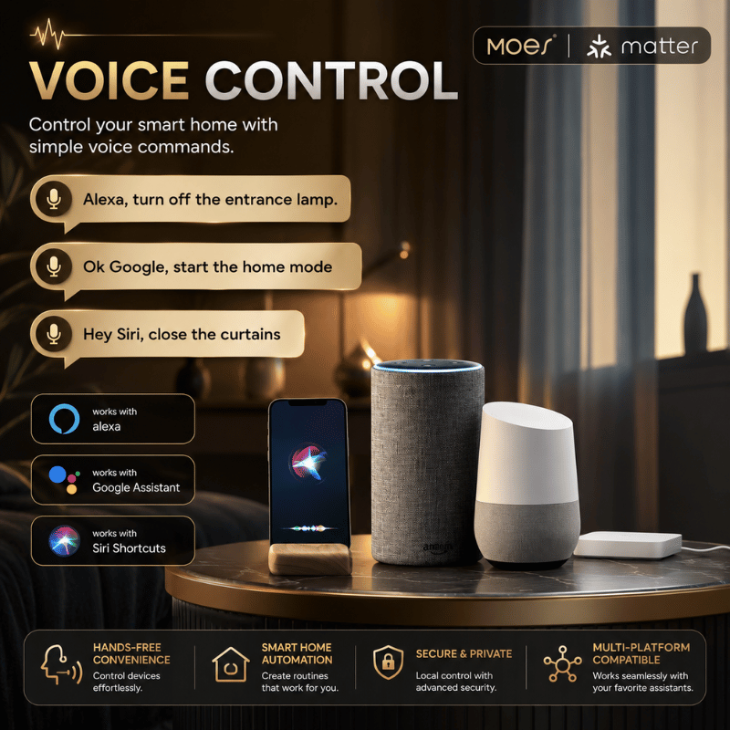 MatterLink Smart Hub - Smart gateway with Tuya Zigbee, Siri, HomeKit, Google & SmartThings control
