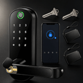 AquaGuard SmartLock - Smart WiFi door lock with fingerprint, code & IC cards