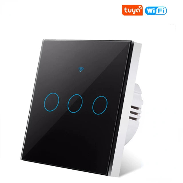 HomeLink Wi-Fi Control - Smart Wi-Fi wall switch with touch control, Alexa & Google Home ready
