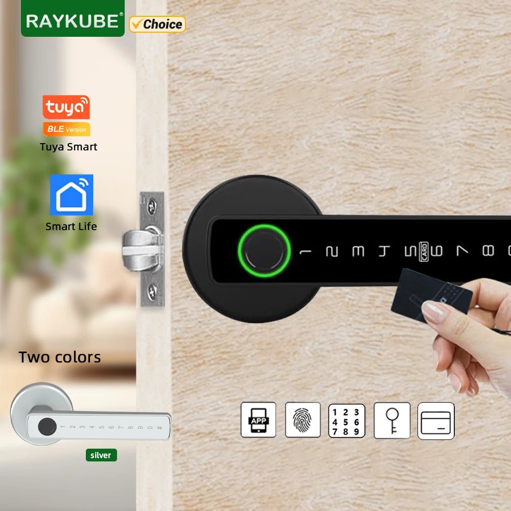 SecureTouch - Advanced digital lock with fingerprint & app control