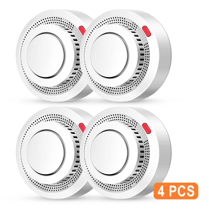 FireGuard WiFi Sensor - Smart smoke detector with 85dB alarm & Tuya app control