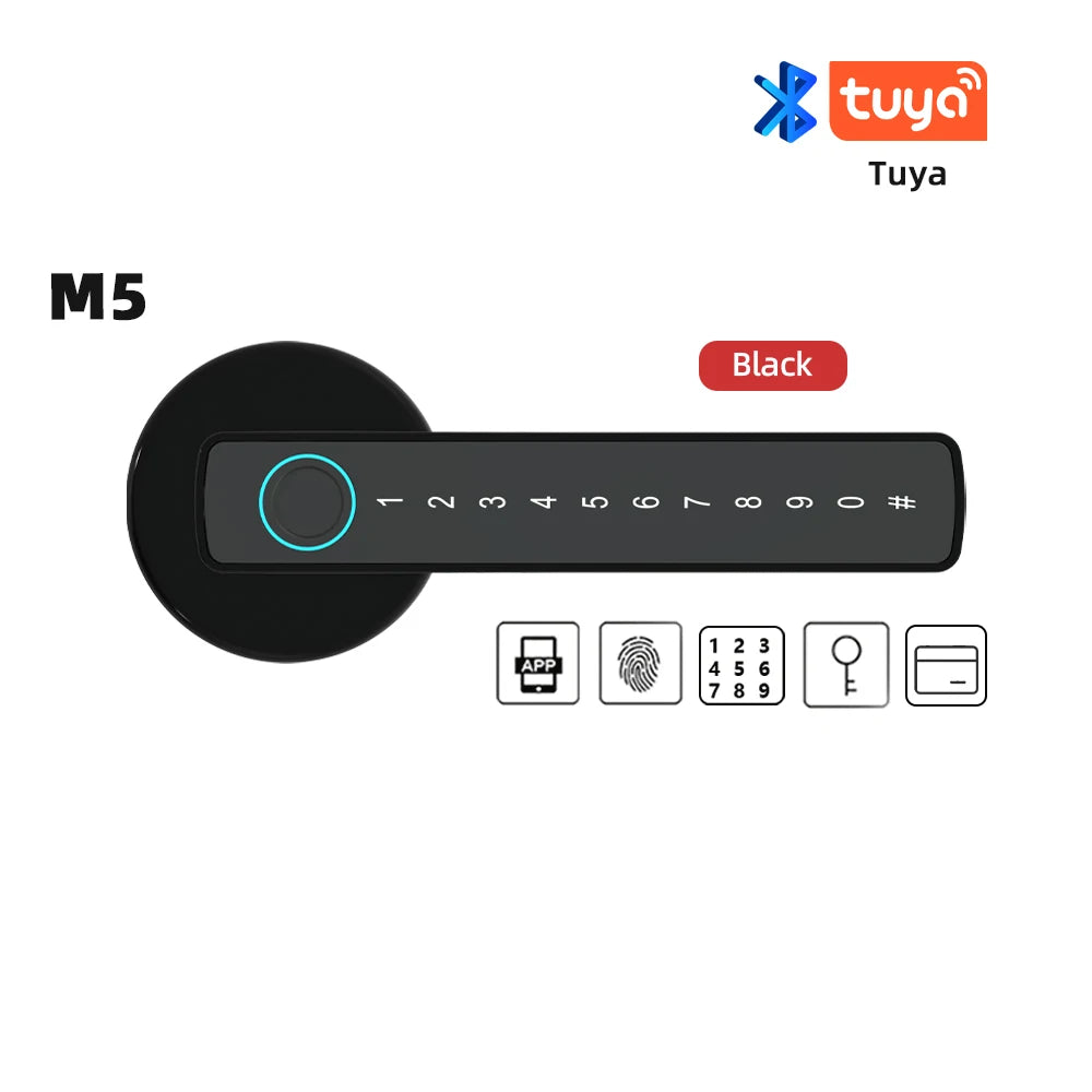 SecureTouch - Advanced digital lock with fingerprint & app control