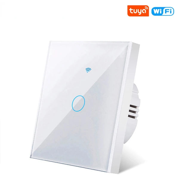 HomeLink Wi-Fi Control - Smart Wi-Fi wall switch with touch control, Alexa & Google Home ready