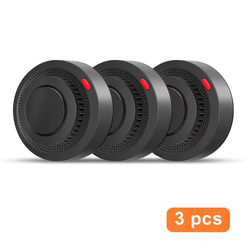 FireGuard WiFi Sensor - Smart smoke detector with 85dB alarm & Tuya app control
