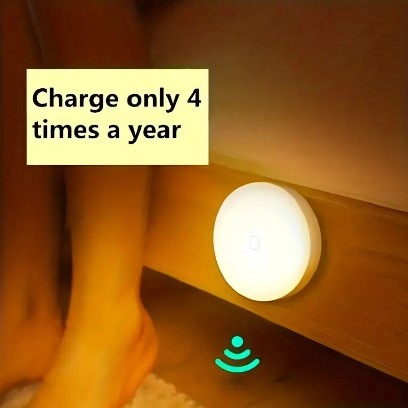 GlowSense Night Light  - Wireless LED sensor lamp for bedroom, stairs & closets