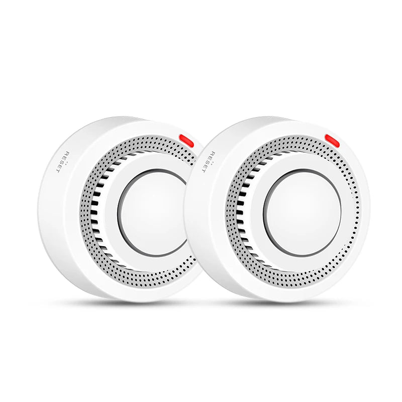 FireGuard WiFi Sensor - Smart smoke detector with 85dB alarm & Tuya app control