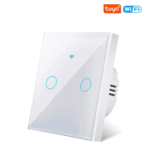HomeLink Wi-Fi Control - Smart Wi-Fi wall switch with touch control, Alexa & Google Home ready
