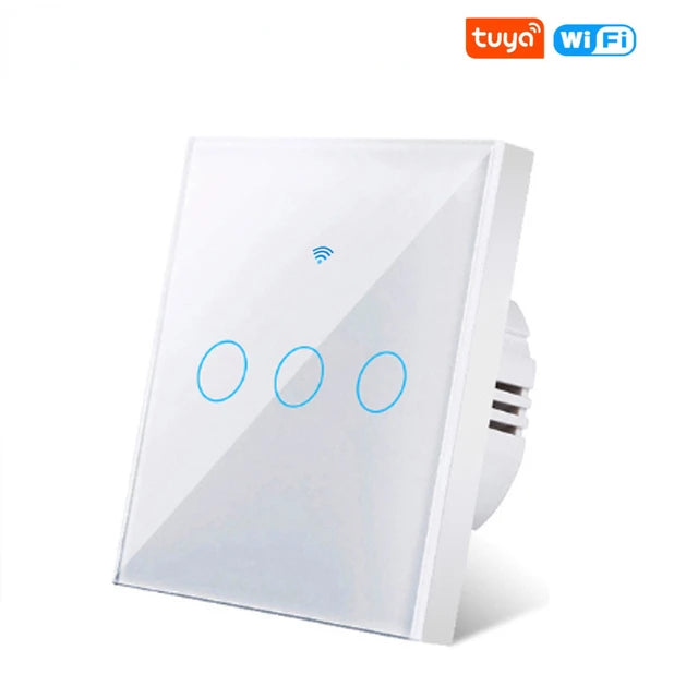 HomeLink Wi-Fi Control - Smart Wi-Fi wall switch with touch control, Alexa & Google Home ready