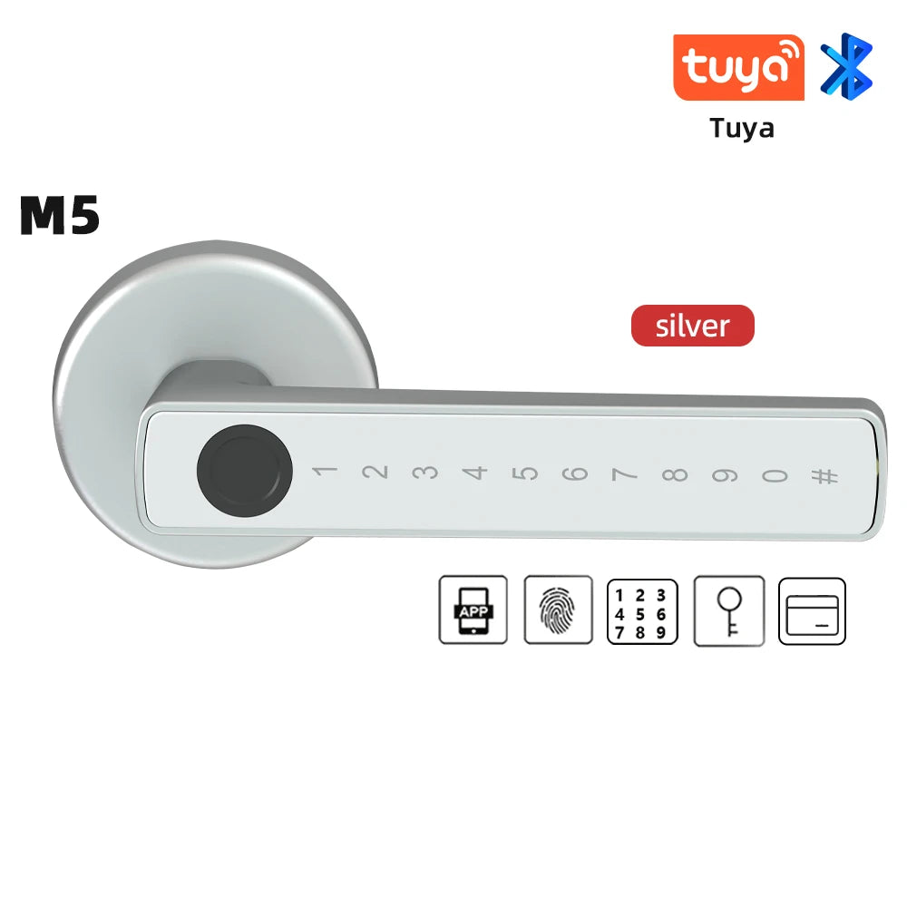 SecureTouch - Advanced digital lock with fingerprint & app control