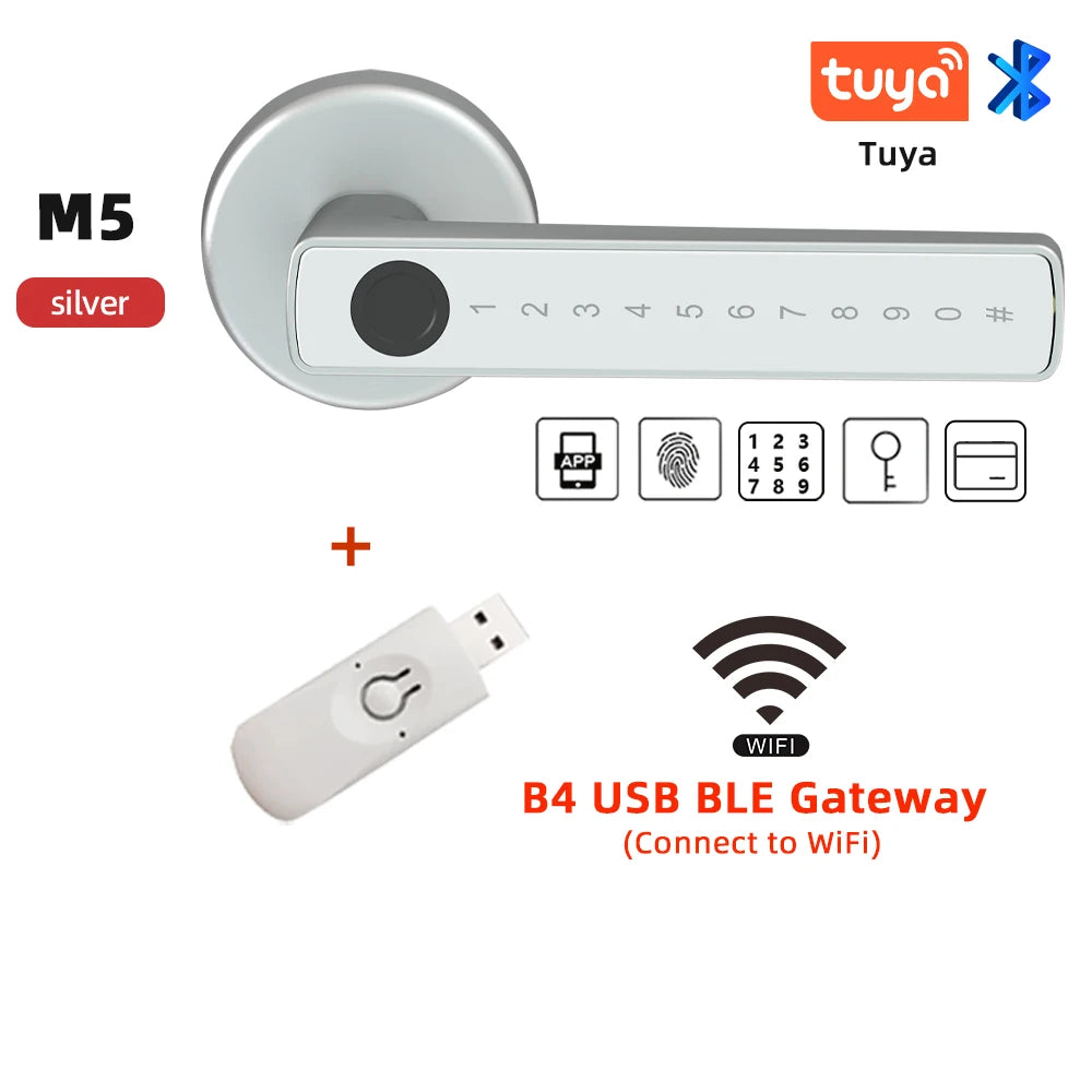 SecureTouch - Advanced digital lock with fingerprint & app control