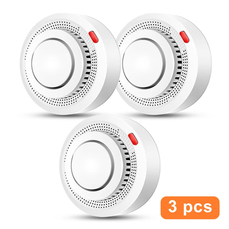 FireGuard WiFi Sensor - Smart smoke detector with 85dB alarm & Tuya app control