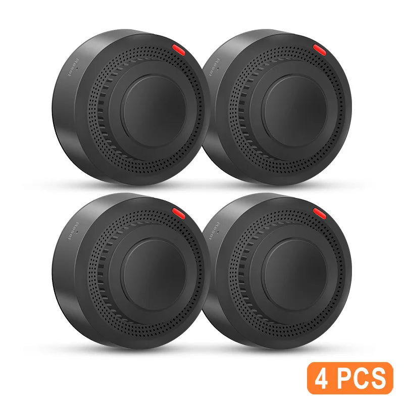 FireGuard WiFi Sensor - Smart smoke detector with 85dB alarm & Tuya app control